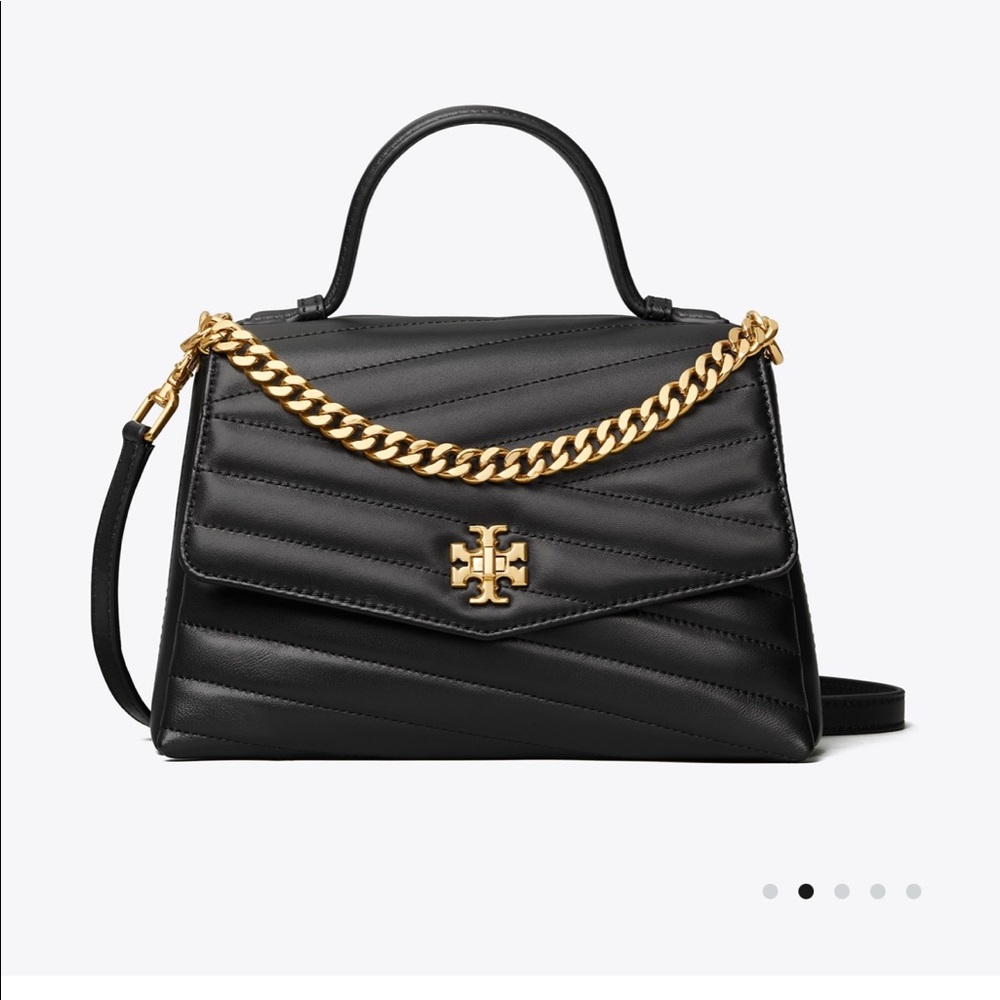 Tory Burch KIRA CHEVRON TOP-HANDLE SATCHEL